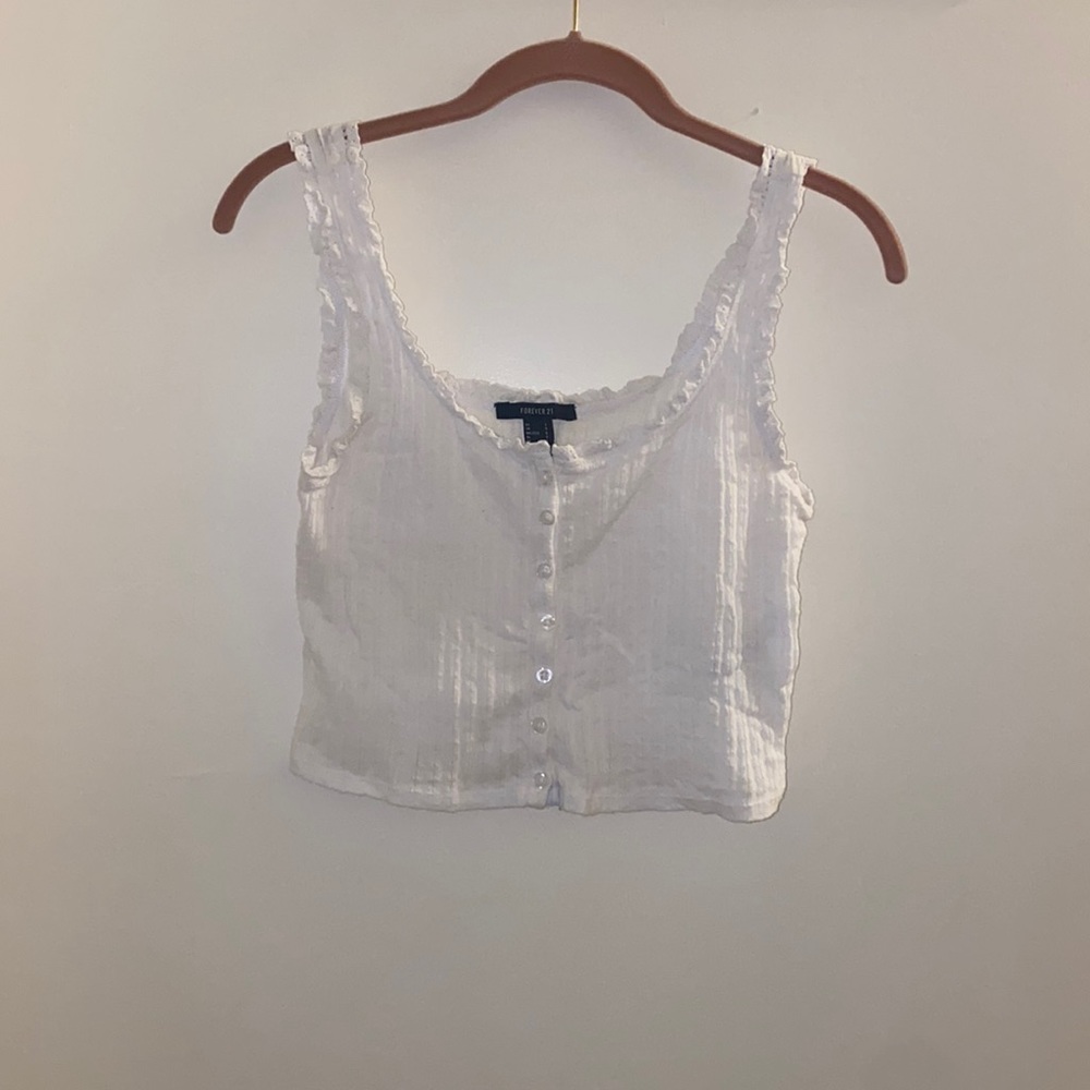 White Croptop